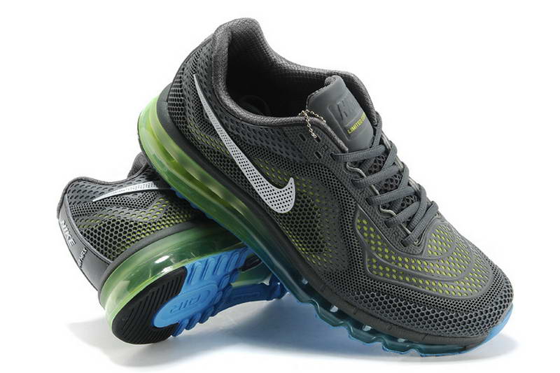 Nike Air Max 2014 KPU mens Shoes Gray Yellow (3)